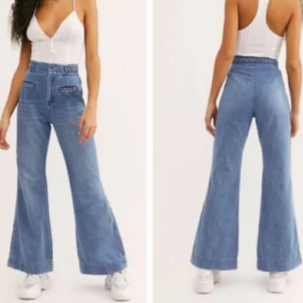 FreePeople bell bottom jeans